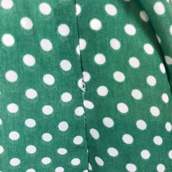 Urban Outfitters - Pins and Needles Green Polka Dot Romper - Picture 8 of 8
